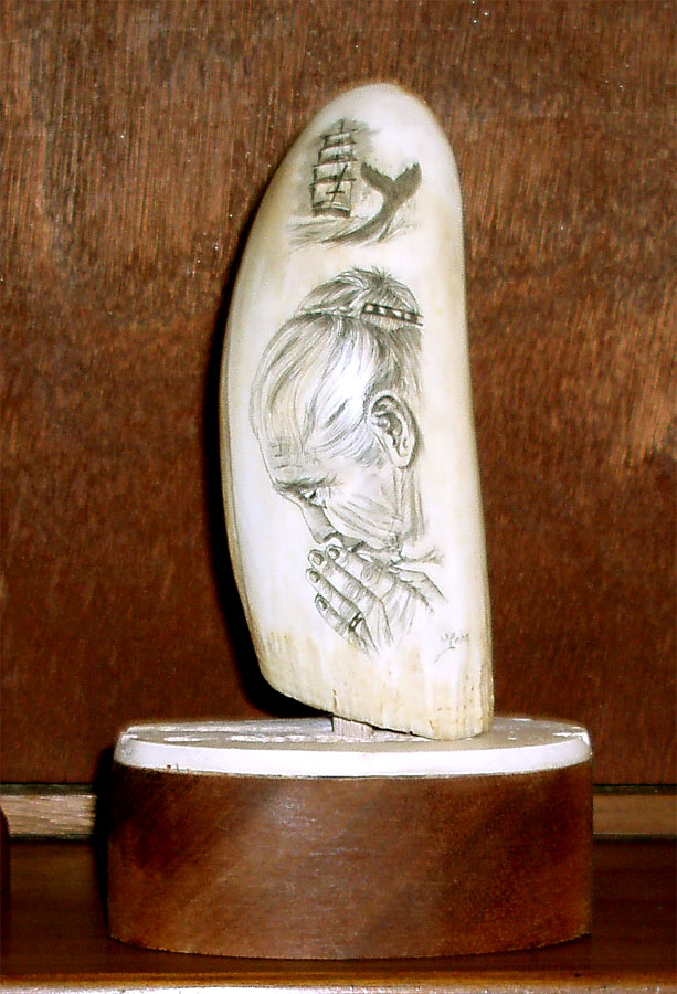 005 Scrimshaw lady