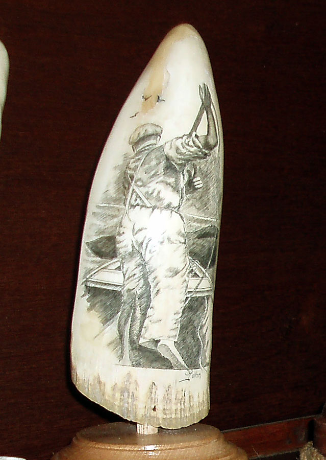 007 Scrimshaw sailor